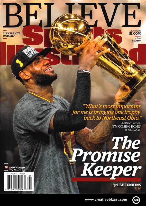 Sports illustrated BELIEVE June 27, 2016 Issue